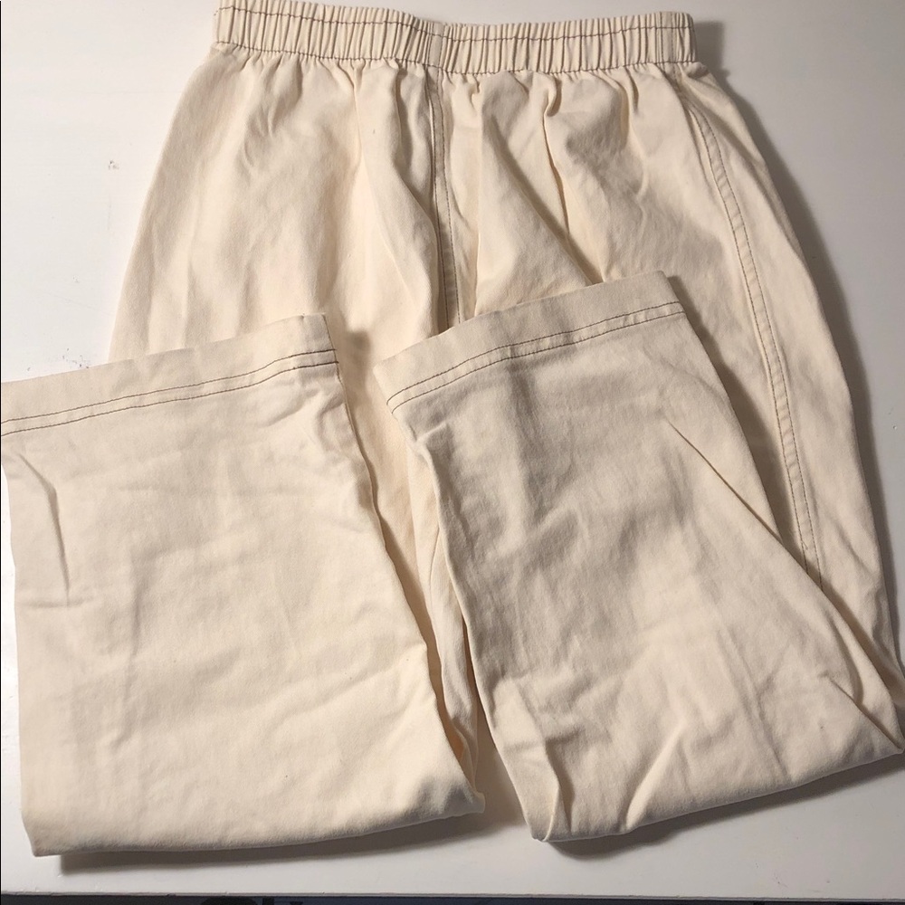 Jax & Lennon Moonstone Twill Barrel Pants